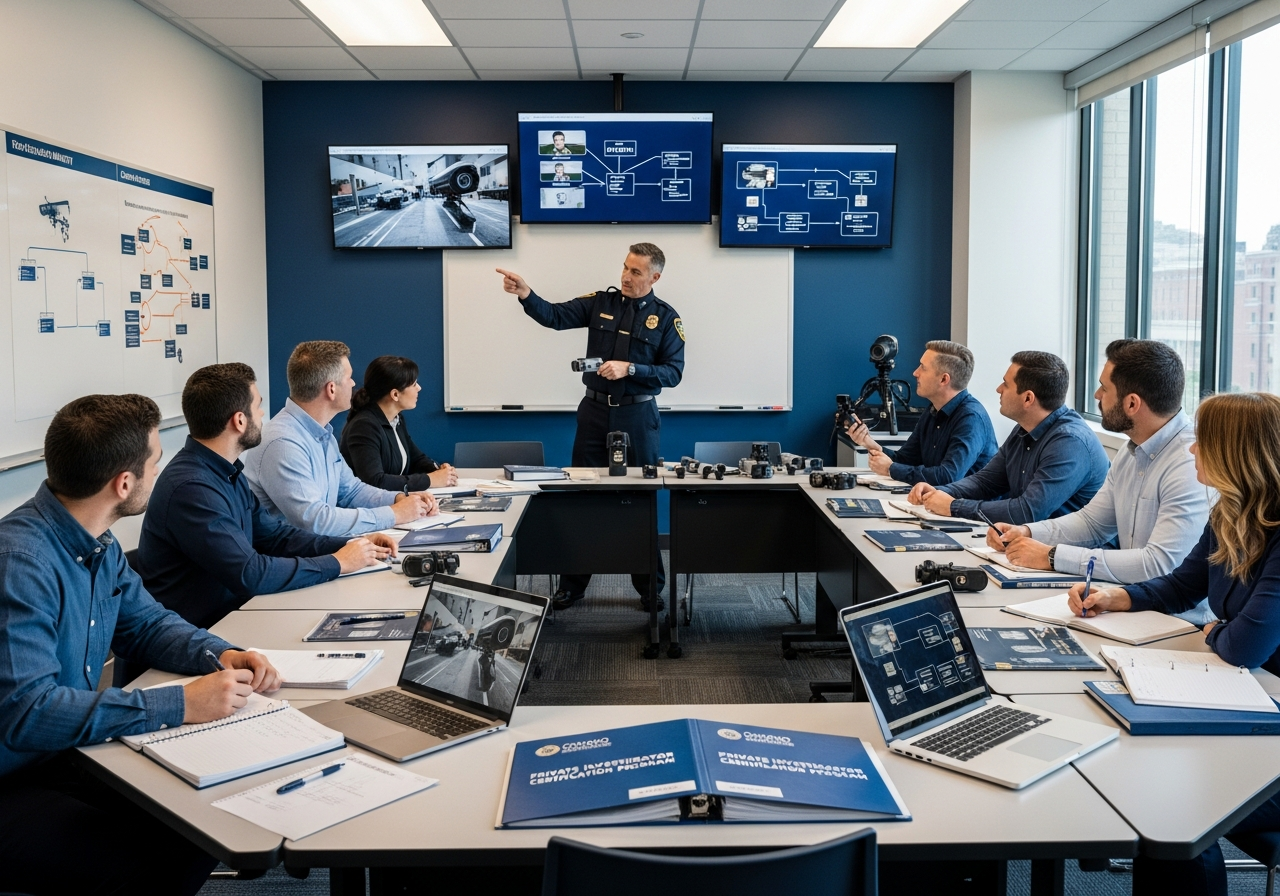 Private Investigator Classroom Training
